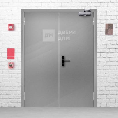 Противопожарная дверь EIW-15 двупольная 1400×2100 ДП-108